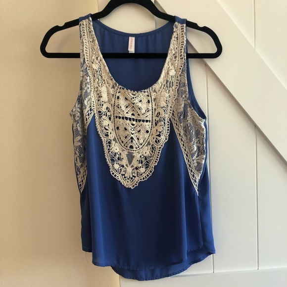 Blue tank top!!!! - Picture 1 of 3